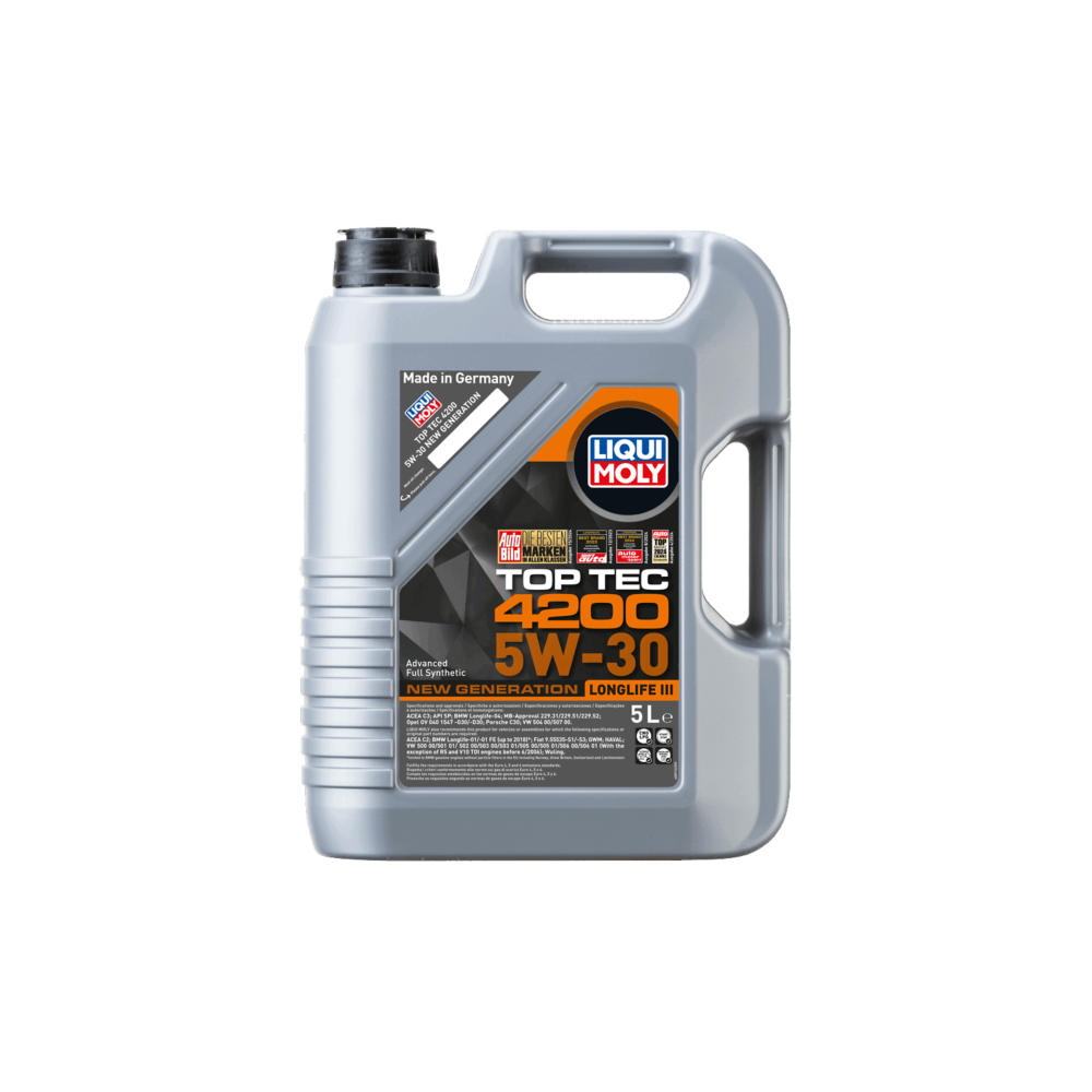 Moottoriöljy LIQUI MOLY TOP TEC 4200 5W30 5L