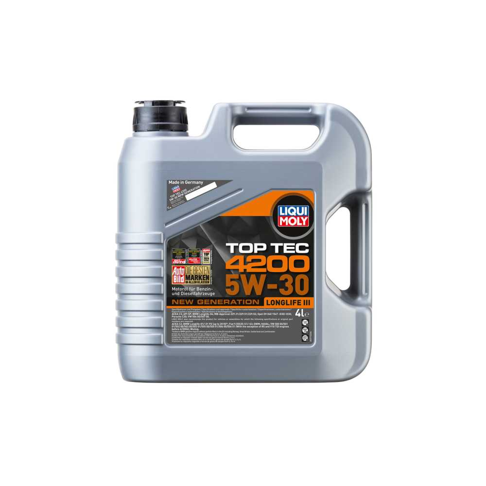 Moottoriöljy LIQUI MOLY TOP TEC 4200 5W30 4L