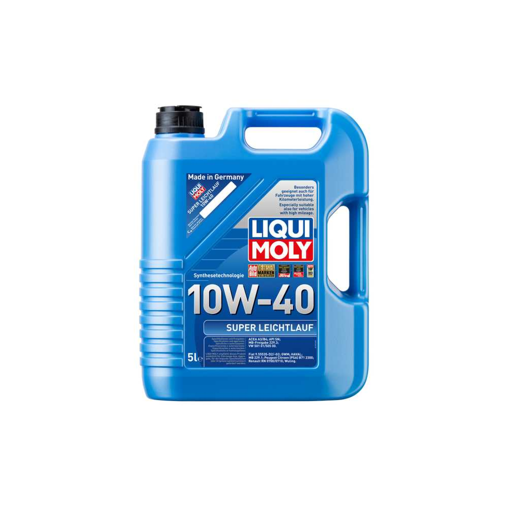 Moottoriöljy LIQUI MOLY SUPER LEICHTLAUF 10W40 5L