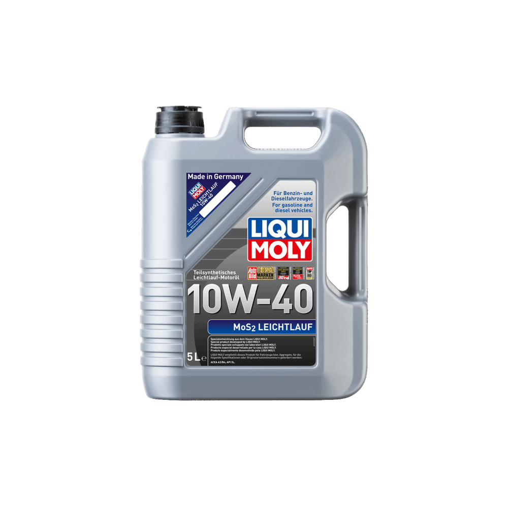 Moottoriöljy LIQUI MOLY MOS2 LEICHTLAUF 10W40 5L