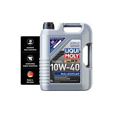 Moottoriöljy LIQUI MOLY MOS2 LEICHTLAUF 10W40 5L - 4