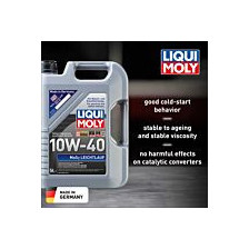 Moottoriöljy LIQUI MOLY MOS2 LEICHTLAUF 10W40 5L - 5