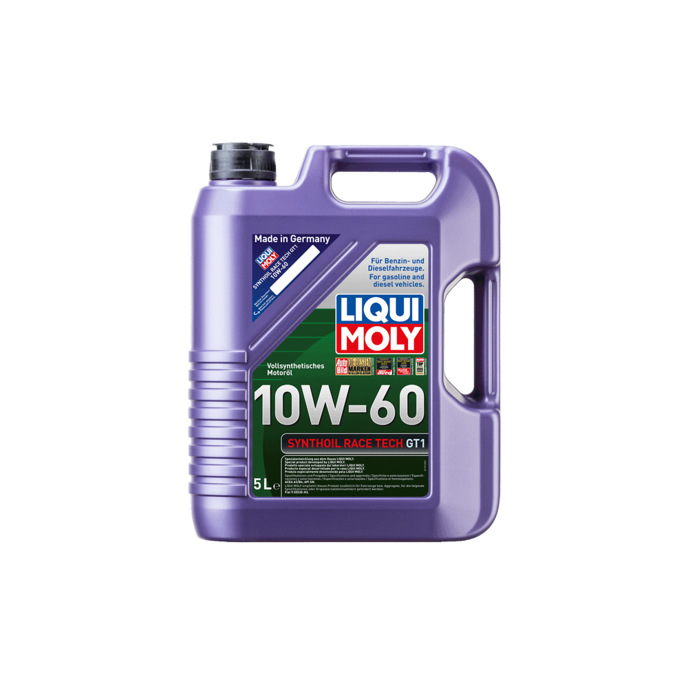 Moottoriöljy LIQUI MOLY SYNTHOIL RACE TECH GT1 10W60 5L