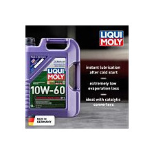 Moottoriöljy LIQUI MOLY SYNTHOIL RACE TECH GT1 10W60 5L - 5