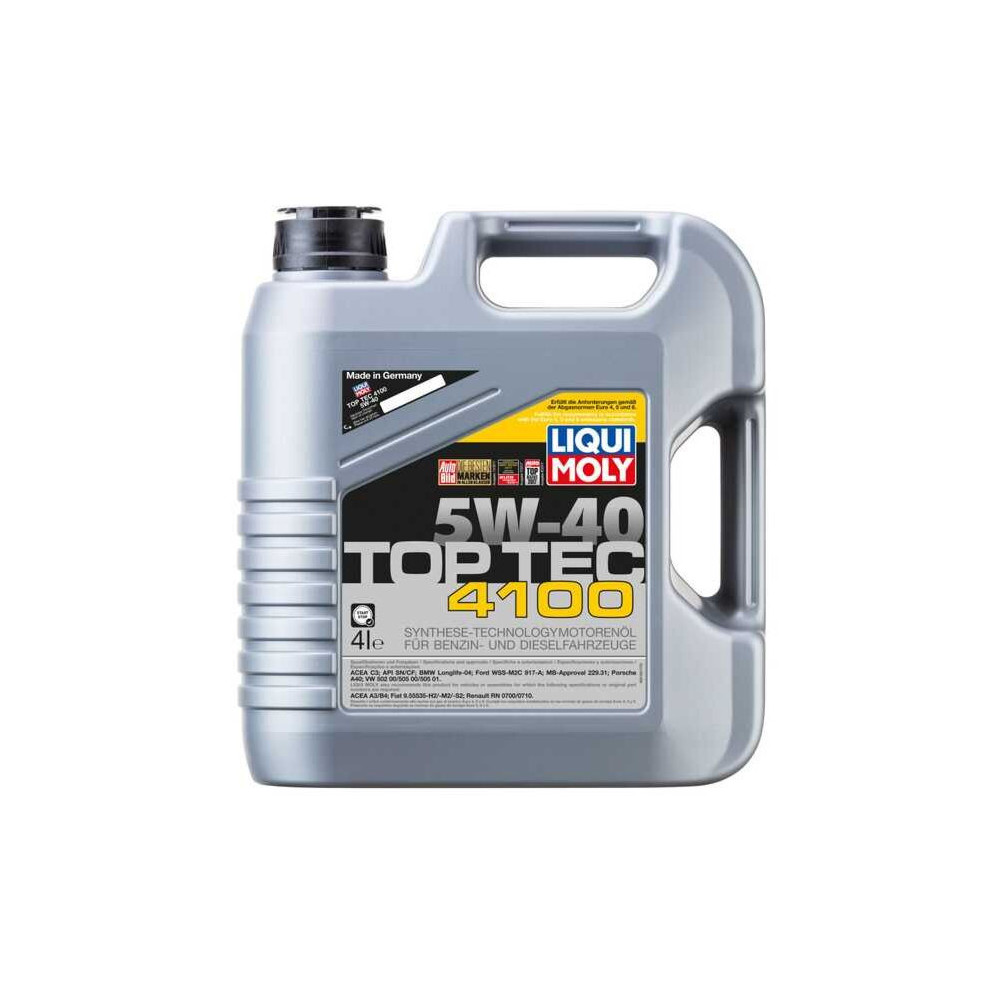 Moottoriöljy LIQUI MOLY TOP TEC 4100 5W40 4L