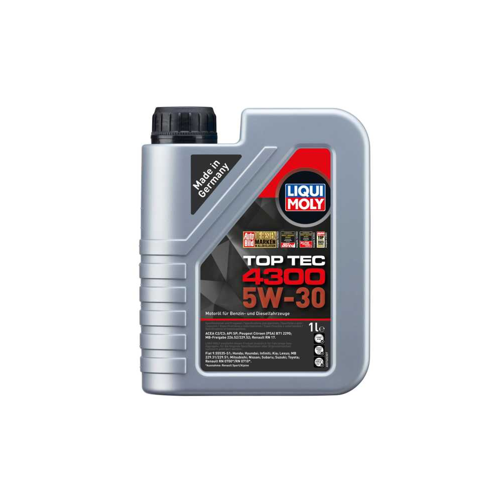 Moottoriöljy LIQUI MOLY TOP TEC 4300 5W30 1L