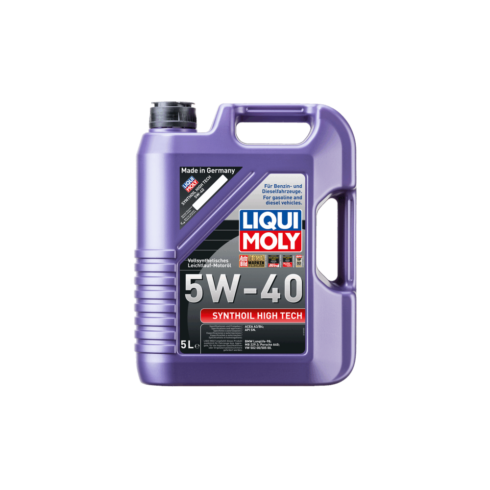 Moottoriöljy LIQUI MOLY SYNTHOIL HIGH TECH 5W40 5L