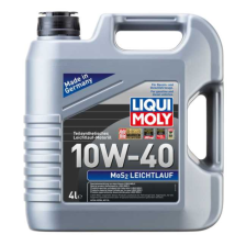 Moottoriöljy LIQUI MOLY MOS2 LEICHTLAUF 10W40 4L