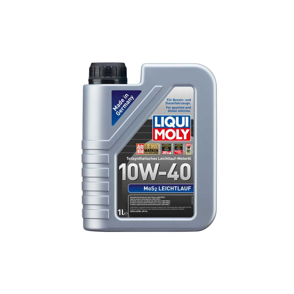 Moottoriöljy LIQUI MOLY MOS2 LEICHTLAUF 10W40 1L