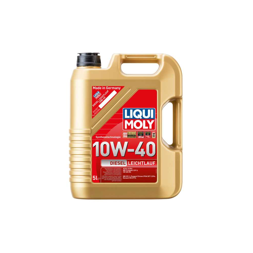 Moottoriöljy LIQUI MOLY DIESEL LEICHTLAUF 10W40 5L