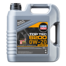 Moottoriöljy LIQUI MOLY TOP TEC 6200 0W20 4L