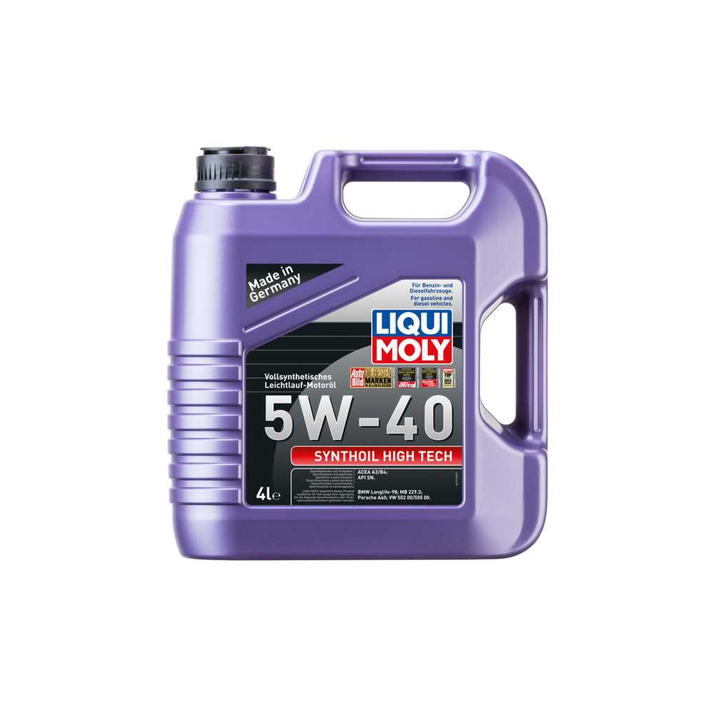 Moottoriöljy LIQUI MOLY SYNTHOIL HIGH TECH 5W-40 4L