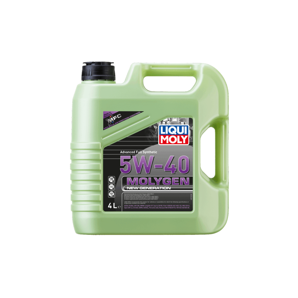 Moottoriöljy LIQUI MOLY MOLYGEN NEW GENERATION 5W40 4L