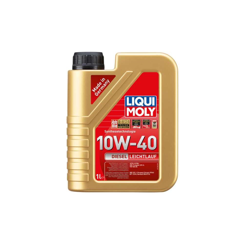 Moottoriöljy LIQUI MOLY DIESEL LEICHTLAUF 10W40 1L