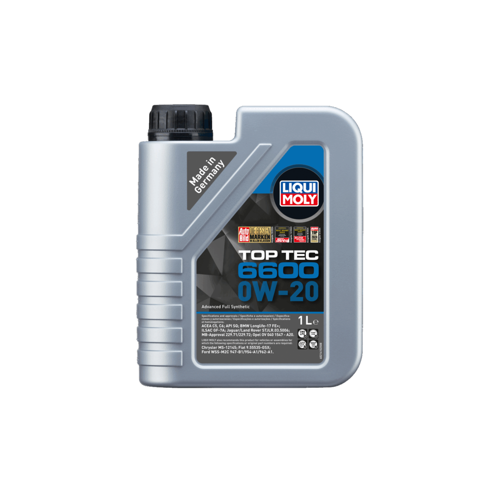 Moottoriöljy LIQUI MOLY TOP TEC 6600 0W20 1L