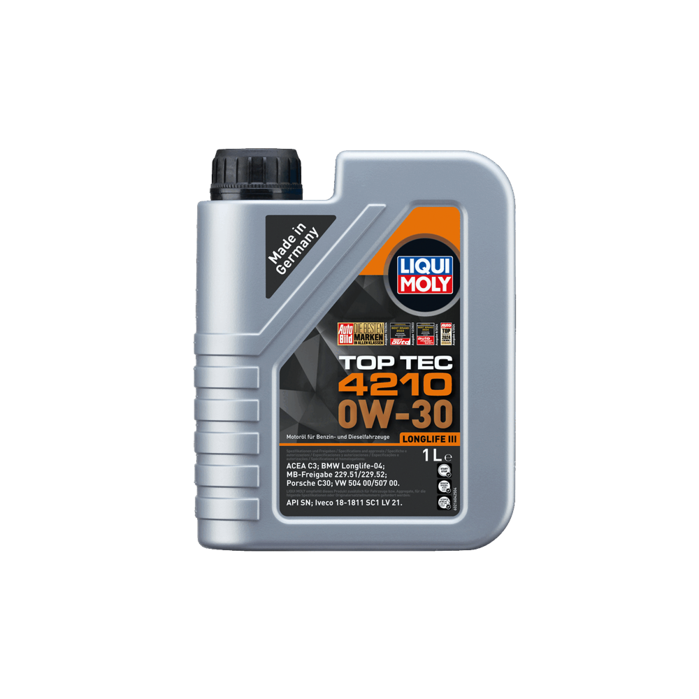 Moottoriöljy LIQUI MOLY TOP TEC 4210 0W30 1L