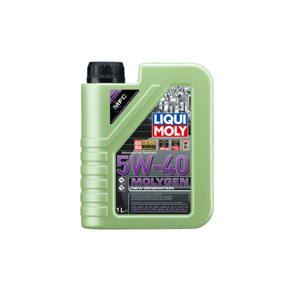 Moottoriöljy LIQUI MOLY MOLYGEN NEW GENERATION SAE 5W40 1L
