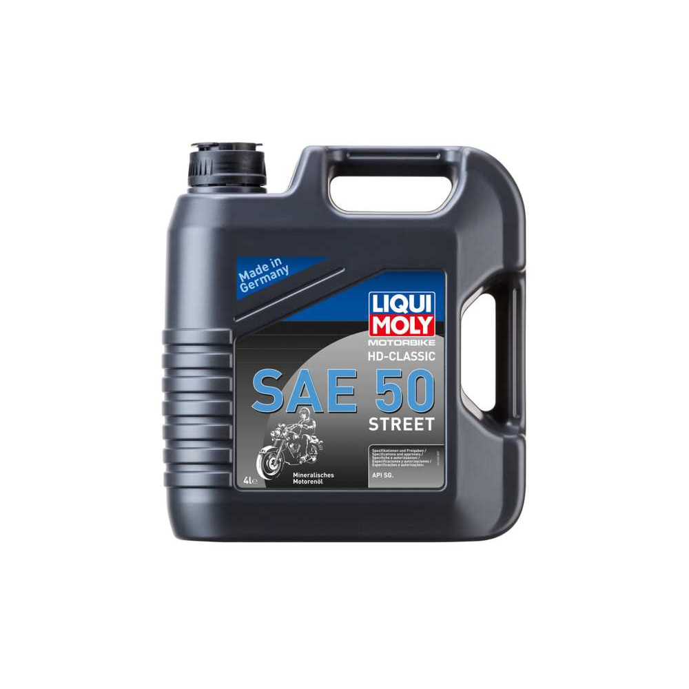 Moottoriöljy LIQUI MOLY MOTORBIKE HD-CLASSIC SAE 50 STREET 4L