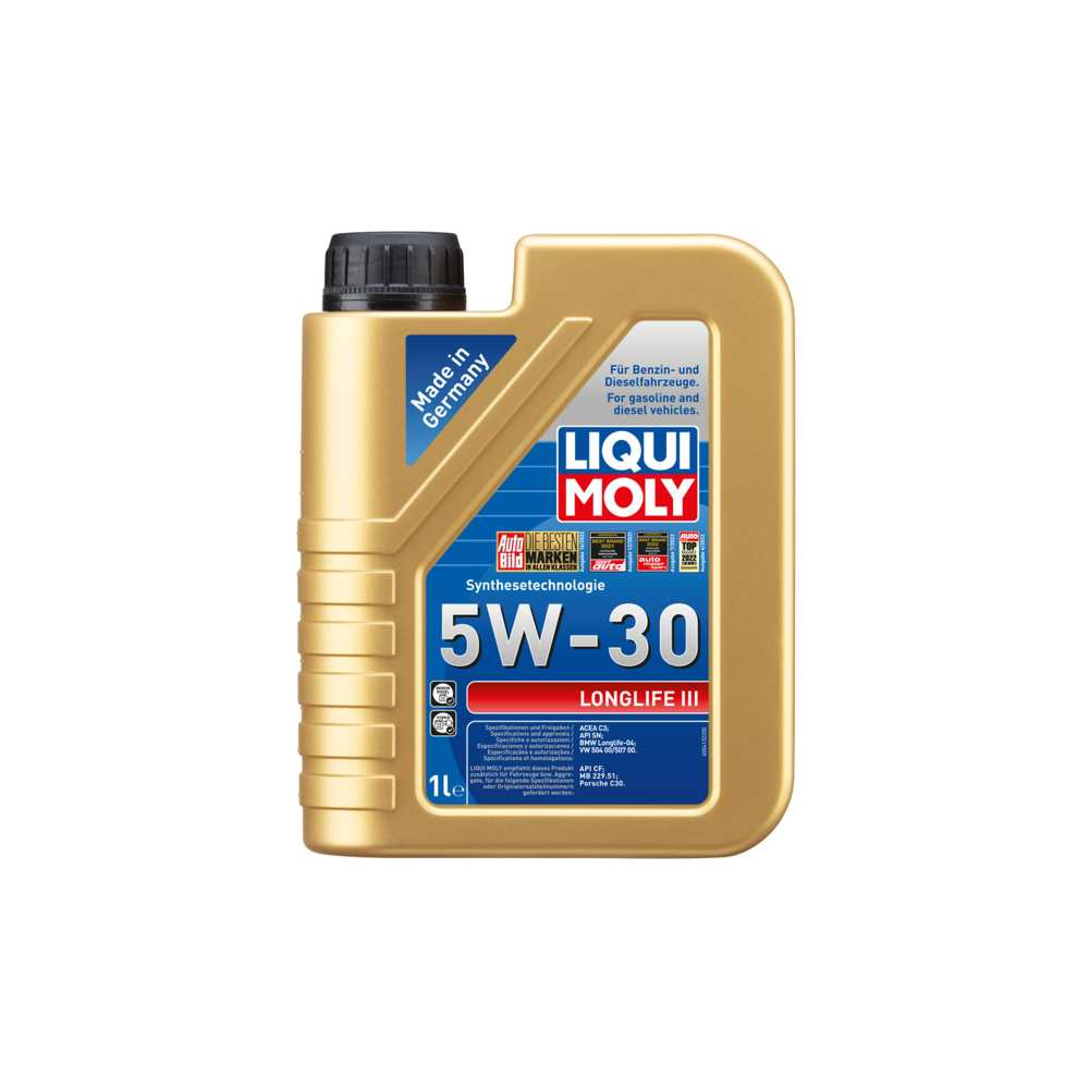 Moottoriöljy LIQUI MOLY Longlife III 5W30 1L | Oiler