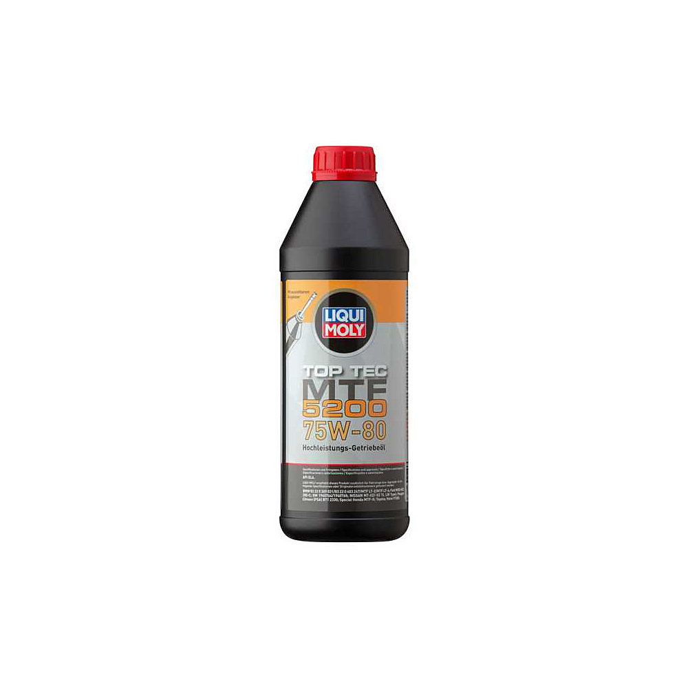 Vaihteistoöljy LIQUI MOLY TOP TEC MTF 5200 75W80 1L