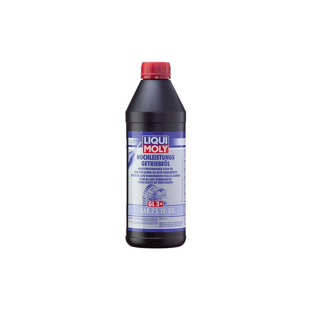 Vaihteistoöljy LIQUI MOLY 4427 GL 3+ 75W80 1L | Oiler
