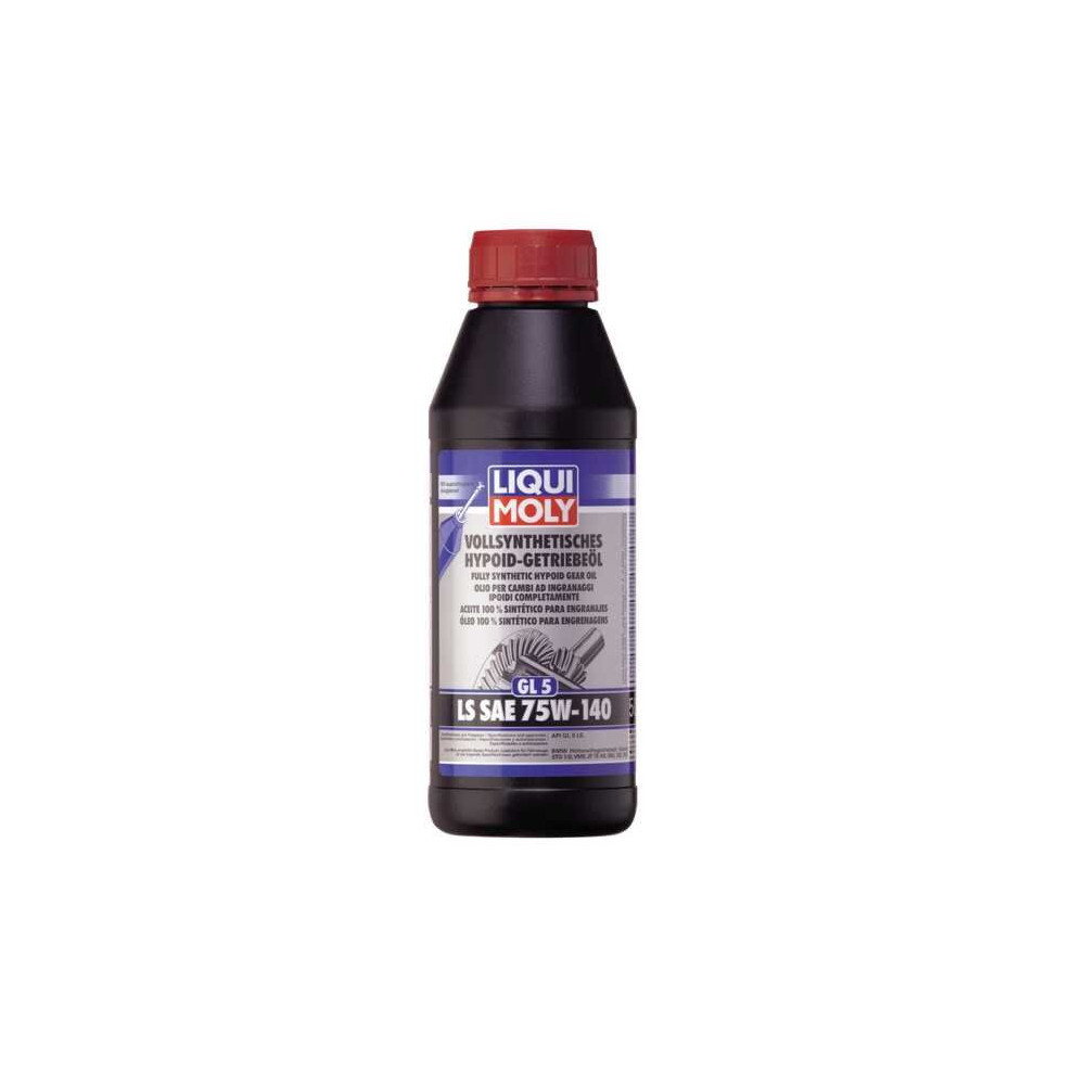 Vaihteistoöljy LIQUI MOLY 4420 (GL5) LS SAE 75W-140 500 ml
