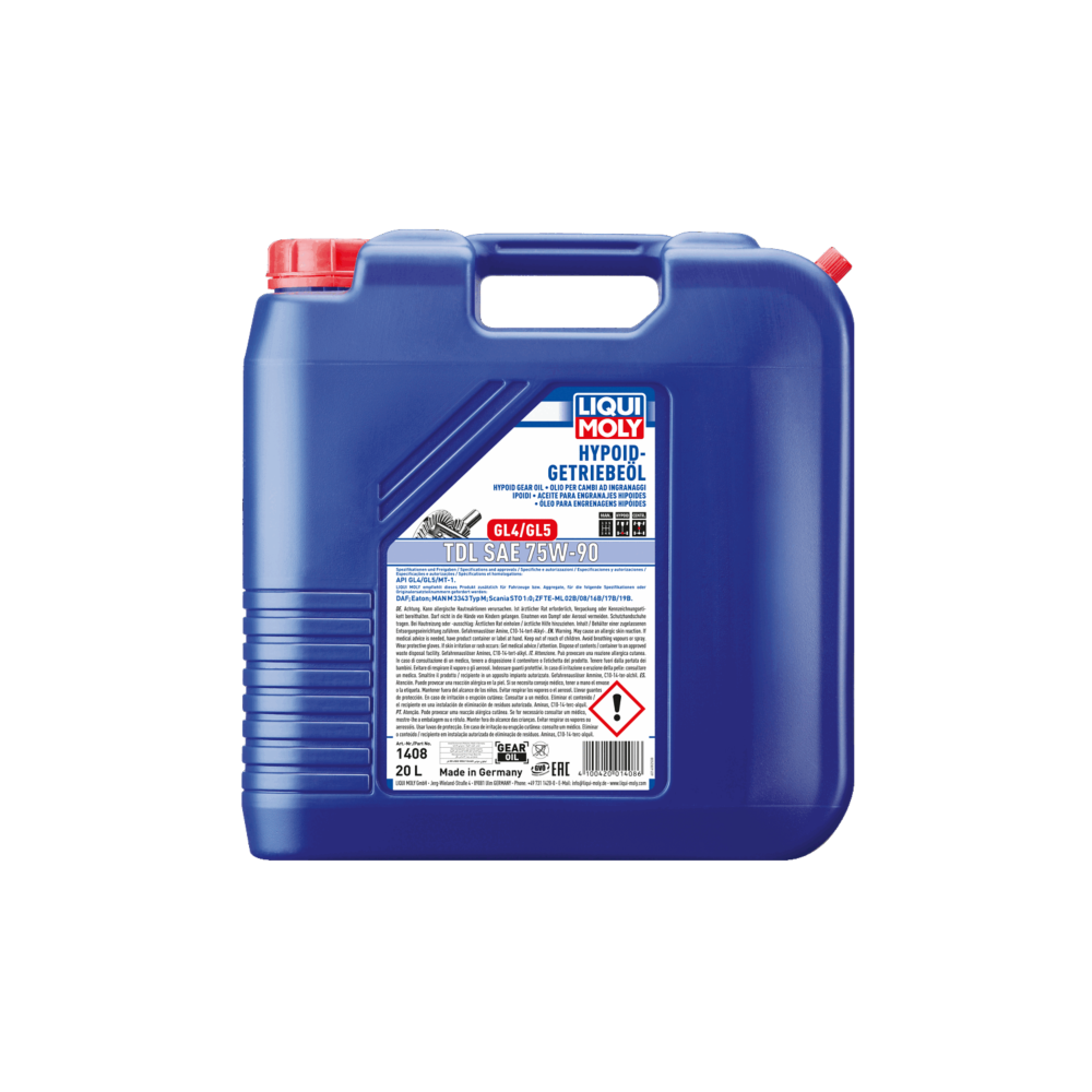 Vaihteistoöljy LIQUI MOLY 1408 75W90 TS 20L