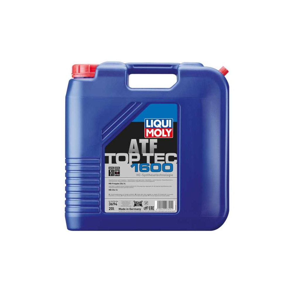 Vaihteistoöljy LIQUI MOLY 3694 Top Tec ATF 1600 20 l