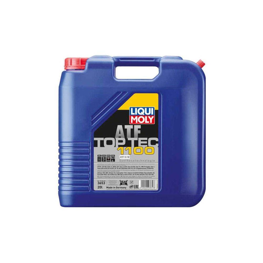 Vaihteistoöljy LIQUI MOLY 3653 Top Tec ATF 1100 20 l