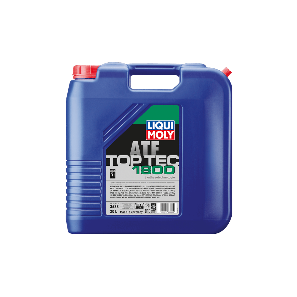 Automaattivaihteistoöljy LIQUI MOLY 3688 TOP TEC ATF 1400 20L