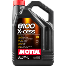 Moottoriöljy MOTUL 8100 X-CESS 5W40 5L