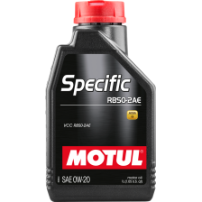 Moottoriöljy MOTUL SPECIFIC RBS0-2AE 0W20 1L