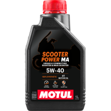 Moottoriöljy MOTUL SCOOTER POWER 4T 5W40 1L