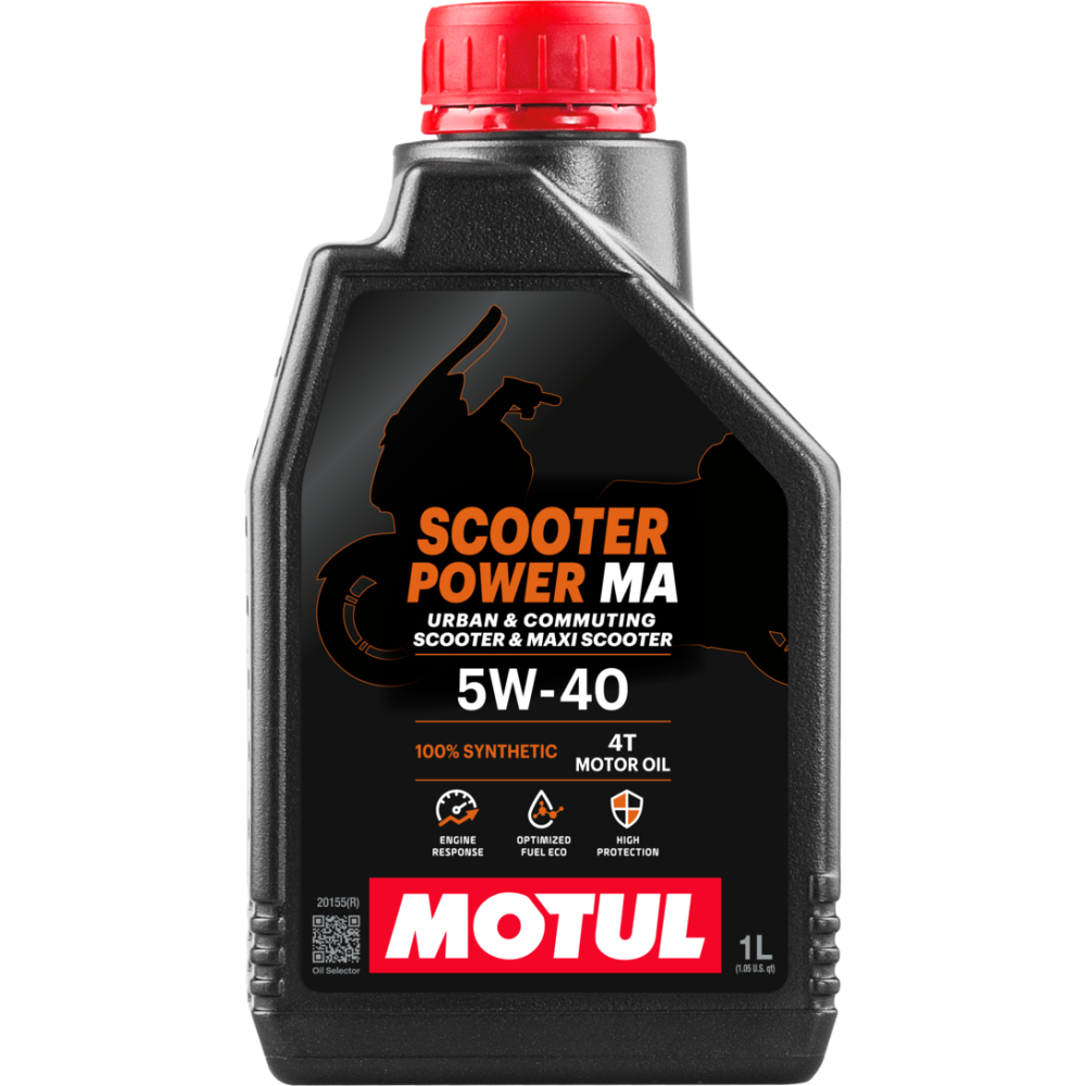 Moottoriöljy MOTUL SCOOTER POWER 4T 5W40 1L
