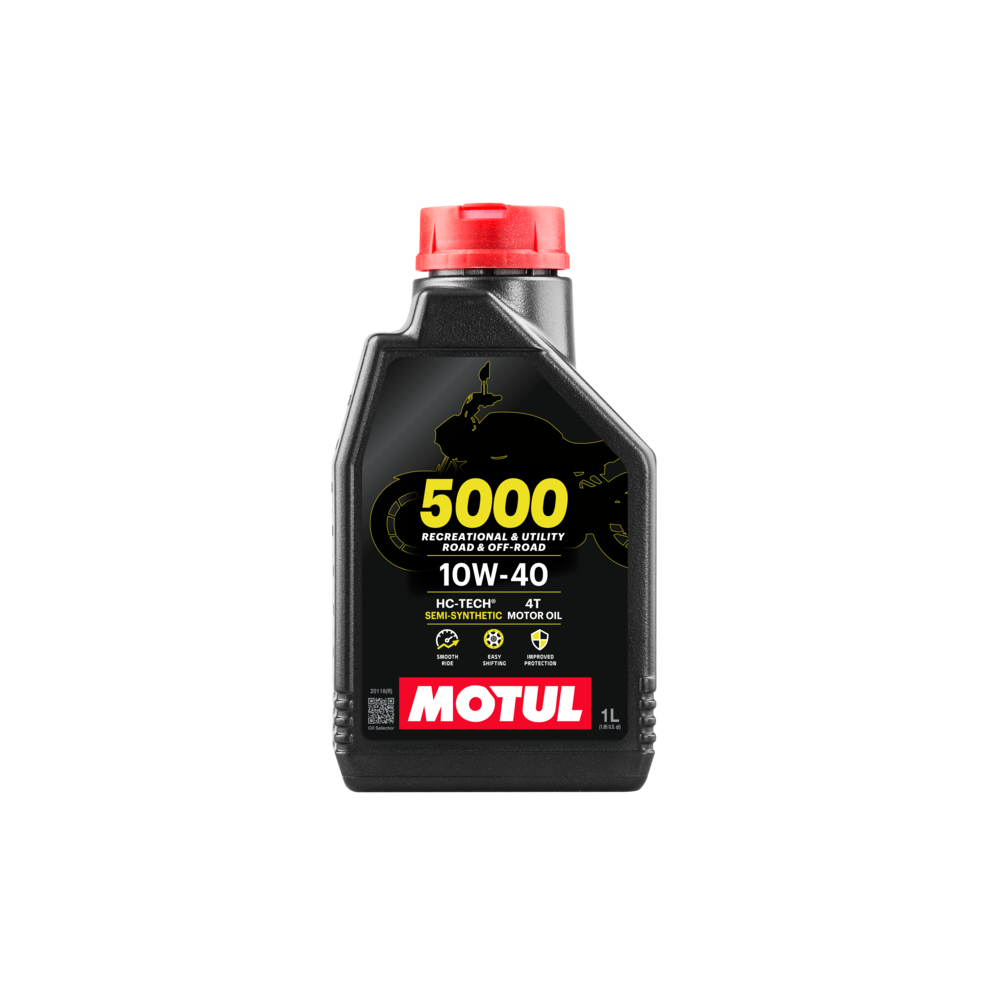 Moottoriöljy MOTUL 5000 4T HC-TECH 10W40 1L