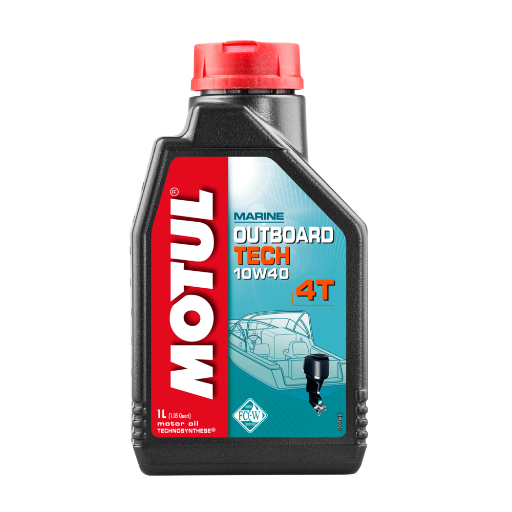 Moottoriöljy MOTUL OUTBOARD TECH 4T 10W40 1L