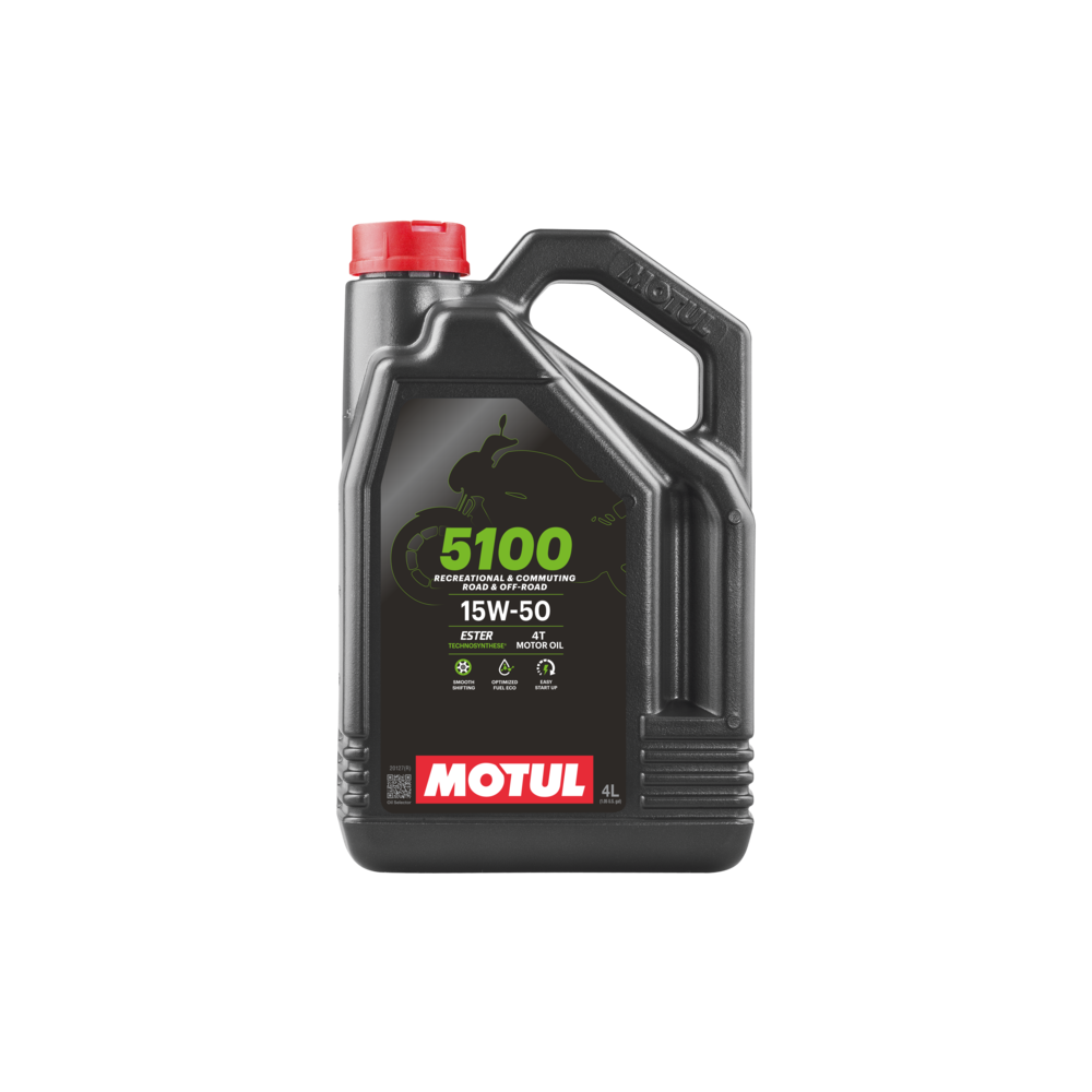 Moottoriöljy MOTUL 5100 4T 15W50 4L