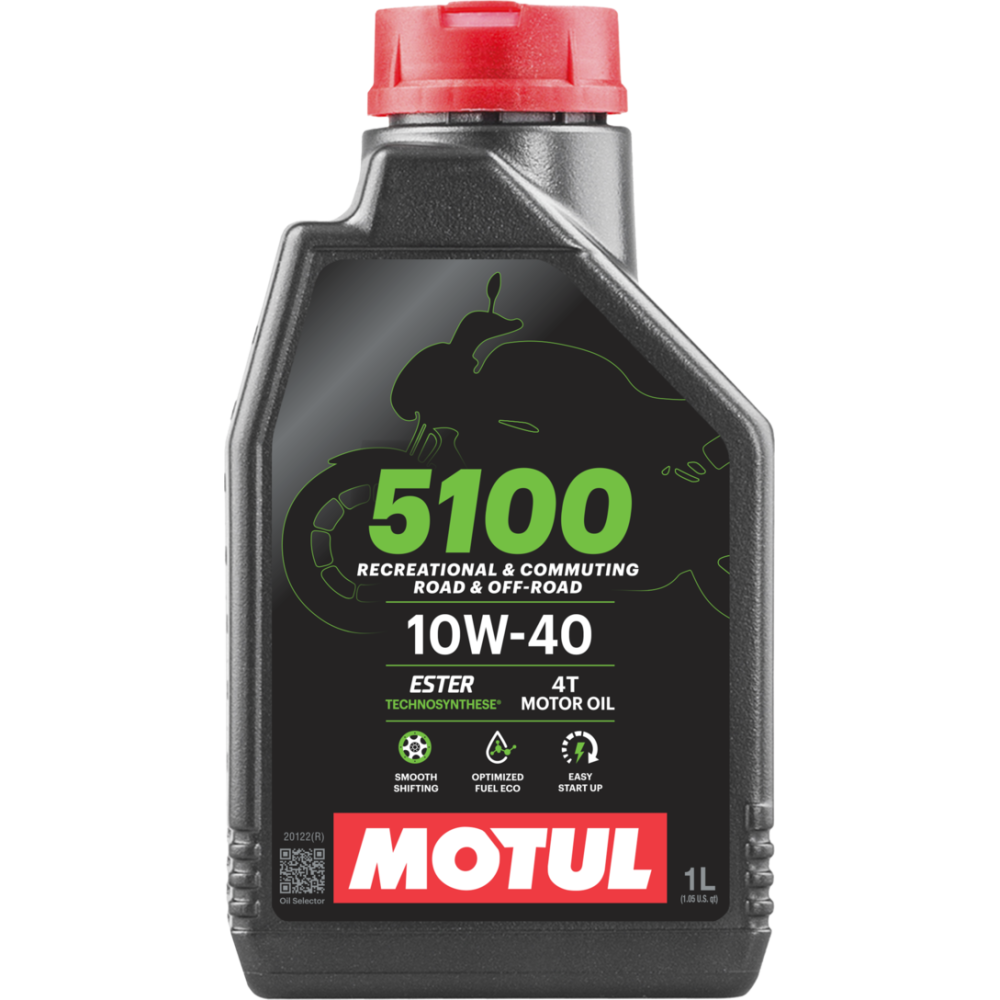 Moottoriöljy MOTUL 5100 4T 10W40 1L