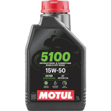 Moottoriöljy MOTUL 5100 4T 15W50 1L