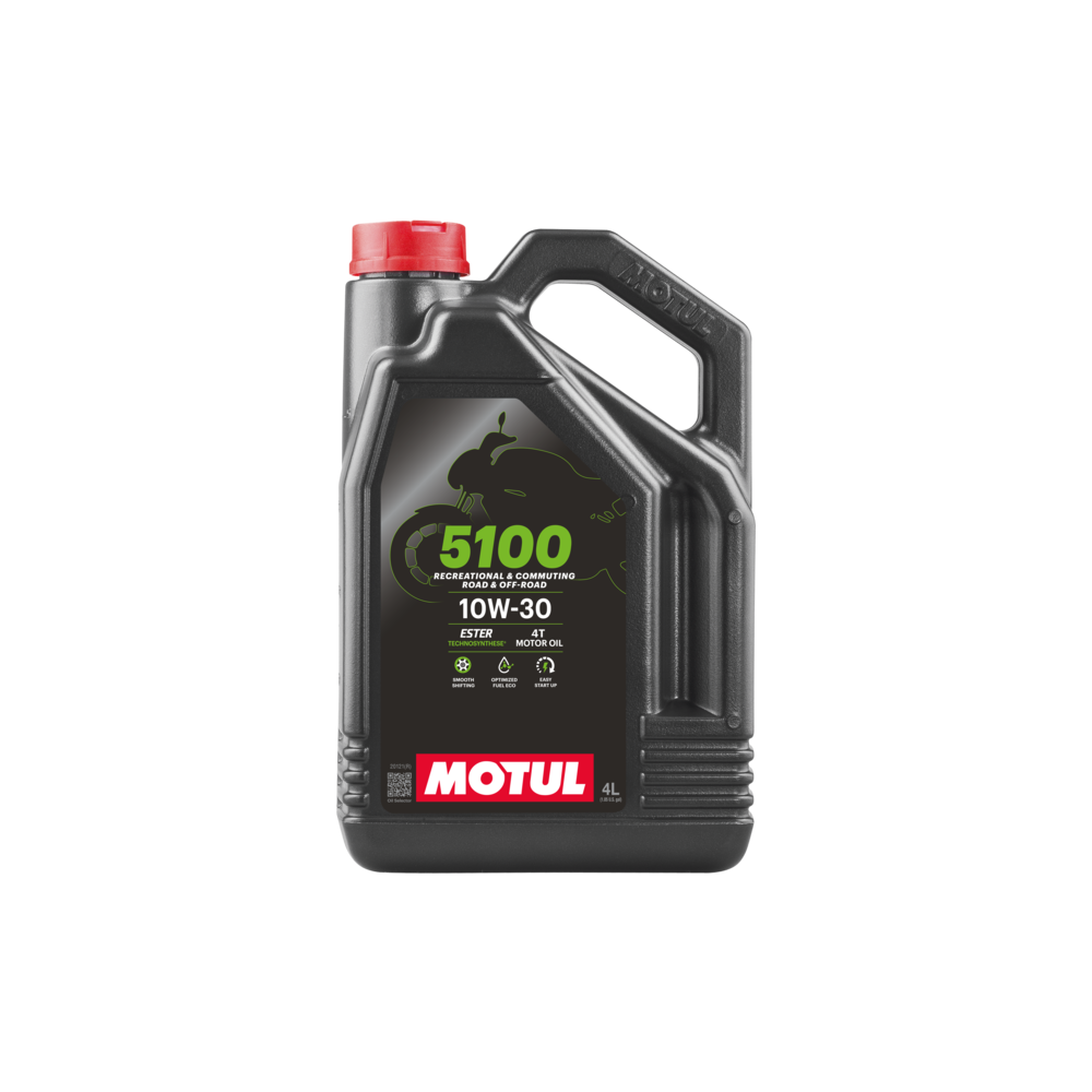 Moottoriöljy MOTUL 5100 4T 10W30 ESTER 4L