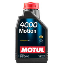 Moottoriöljy MOTUL 4000 MOTION 15W40 1L