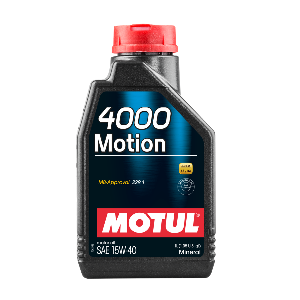 Moottoriöljy MOTUL 4000 MOTION 15W40 1L