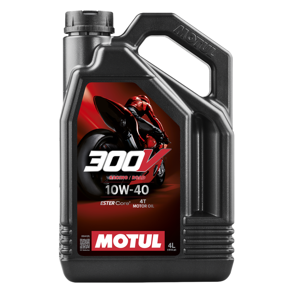 Moottoriöljy MOTUL 300V 4T FL 10W40 4L