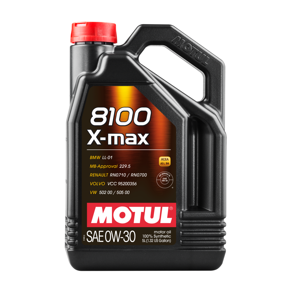 Moottoriöljy MOTUL 8100 X-MAX 0W30 5L