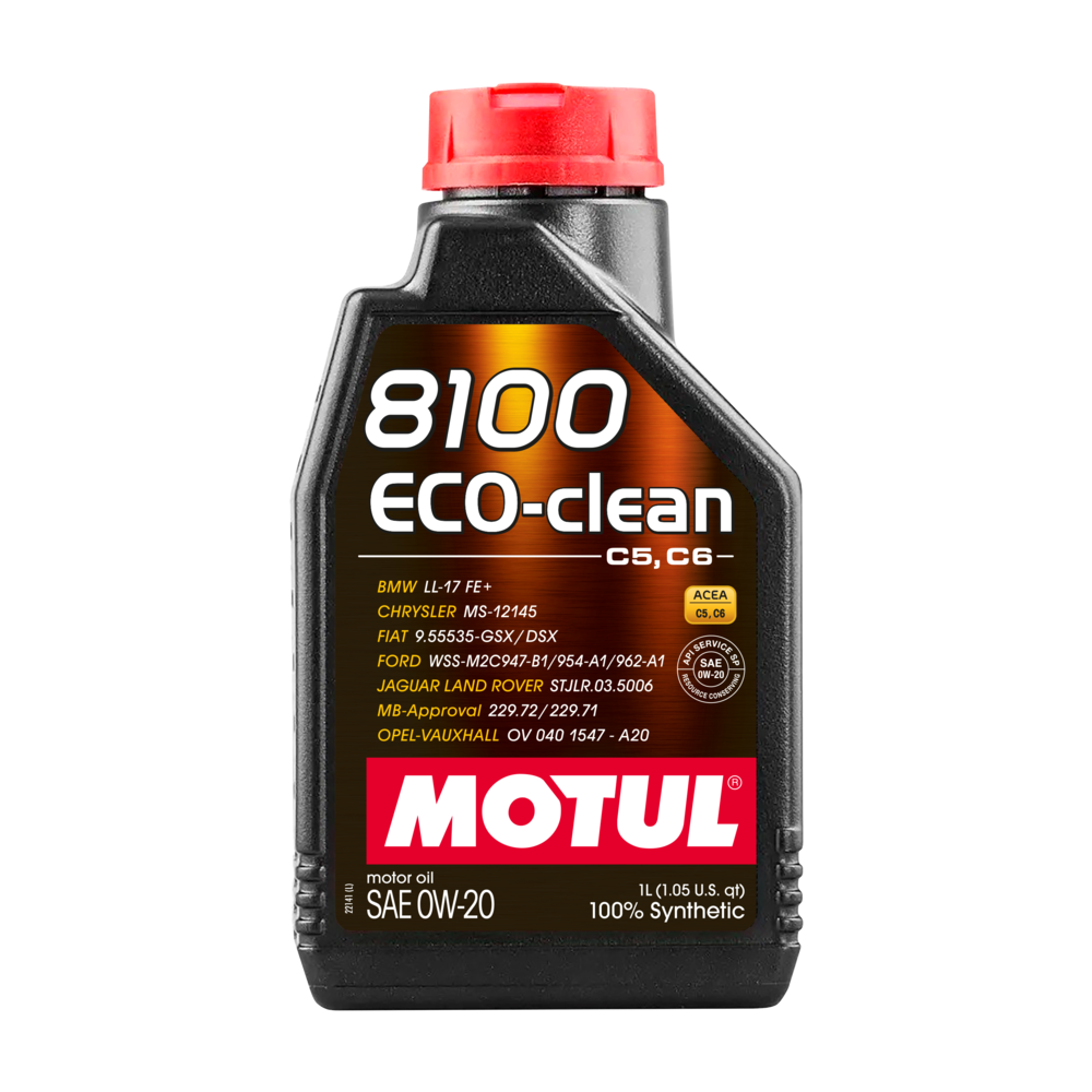 Moottoriöljy MOTUL 8100 ECO-CLEAN 0W20 1L