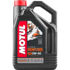 Moottoriöljy MOTUL SNOWPOWER 0W40 4T 4L | Oiler