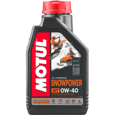 Moottoriöljy MOTUL SNOWPOWER 0W40 4T 1L