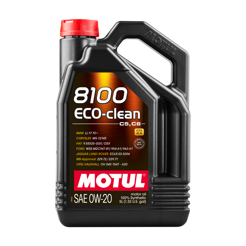 Moottoriöljy MOTUL 8100 ECO-CLEAN 0W20 5L