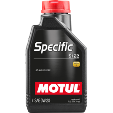 Moottoriöljy MOTUL SPECIFIC 5122 0W20 1L