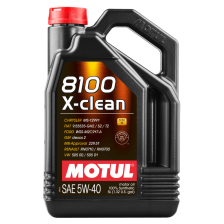 Moottoriöljy MOTUL 8100 X-CLEAN 5W40 5L | Oiler